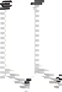 Plastic Toe-Tap Drain in Matte Black